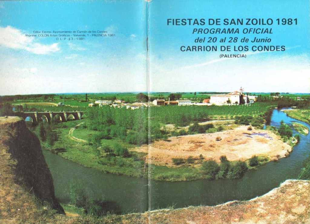 Fiestas patronales de San Zoilo y Nuestra Señora de Belén 1981 Carrión de los Condes